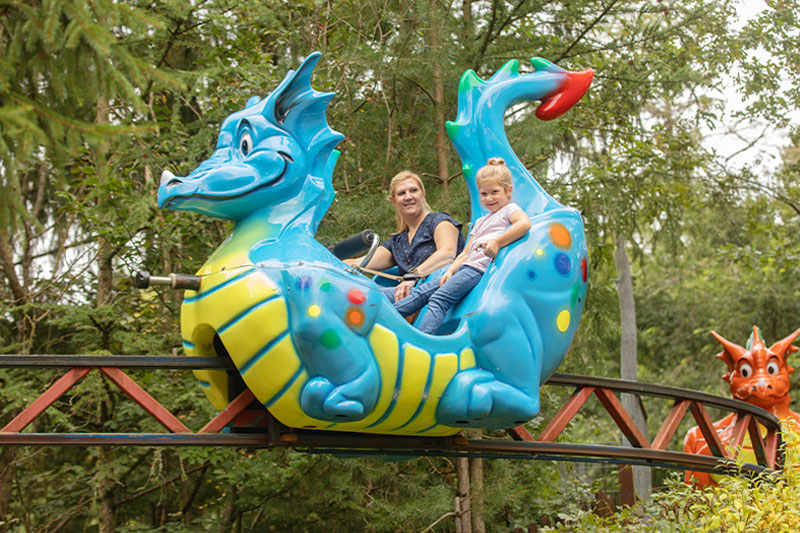Drachen-Tretbahn